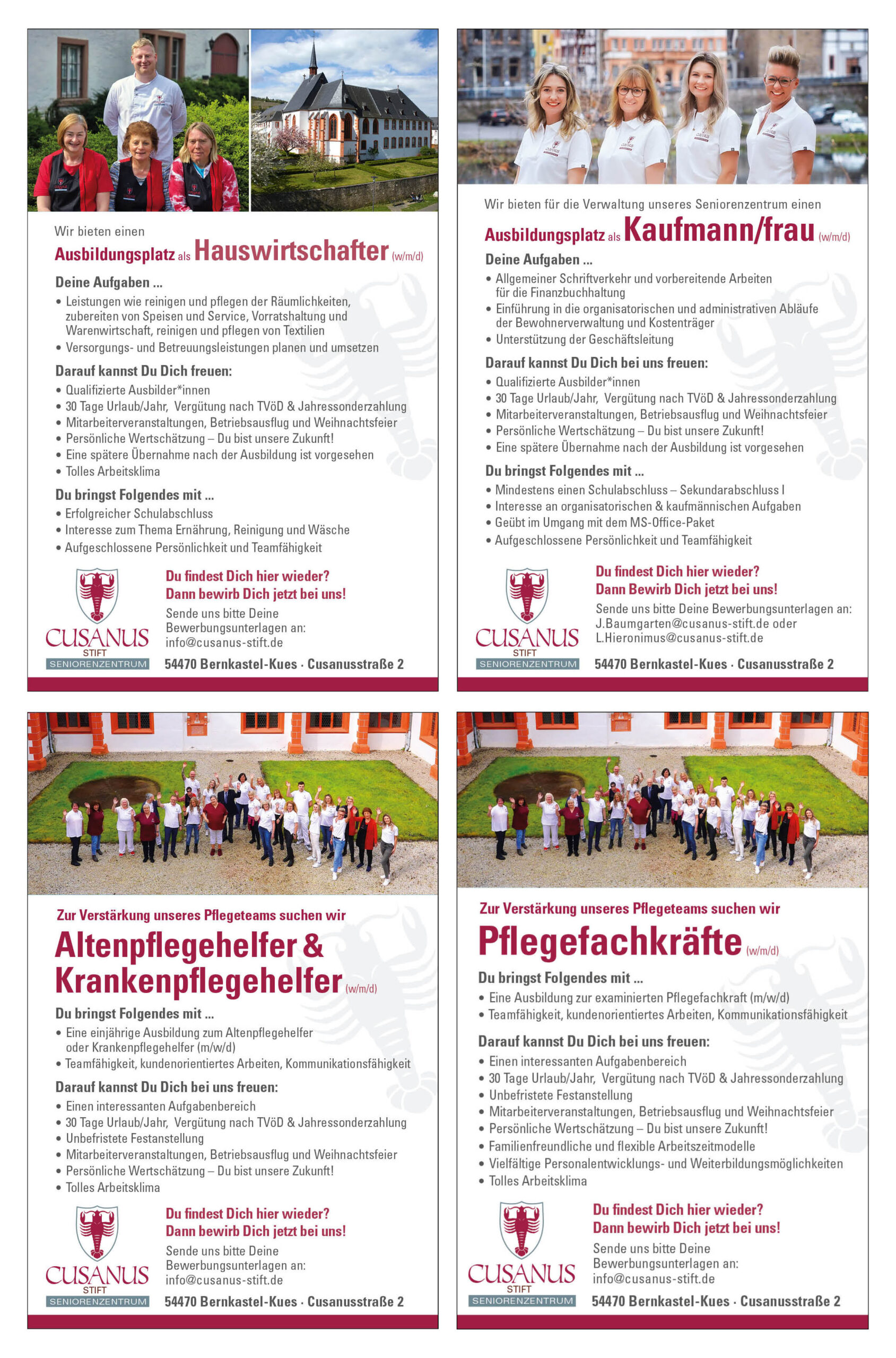 Cusanus_Stellenanzeigen_April 25